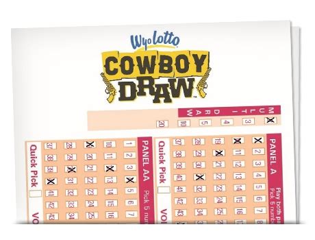 wyoming cowboy draw winning numbers.